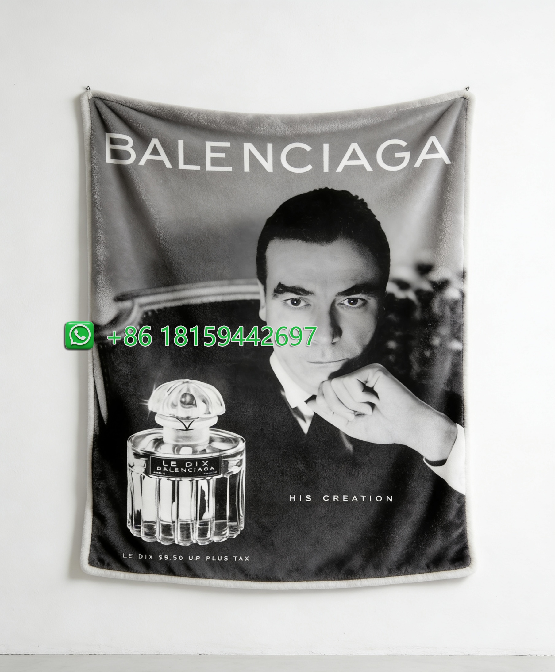 Balenciaga Throw Blankets